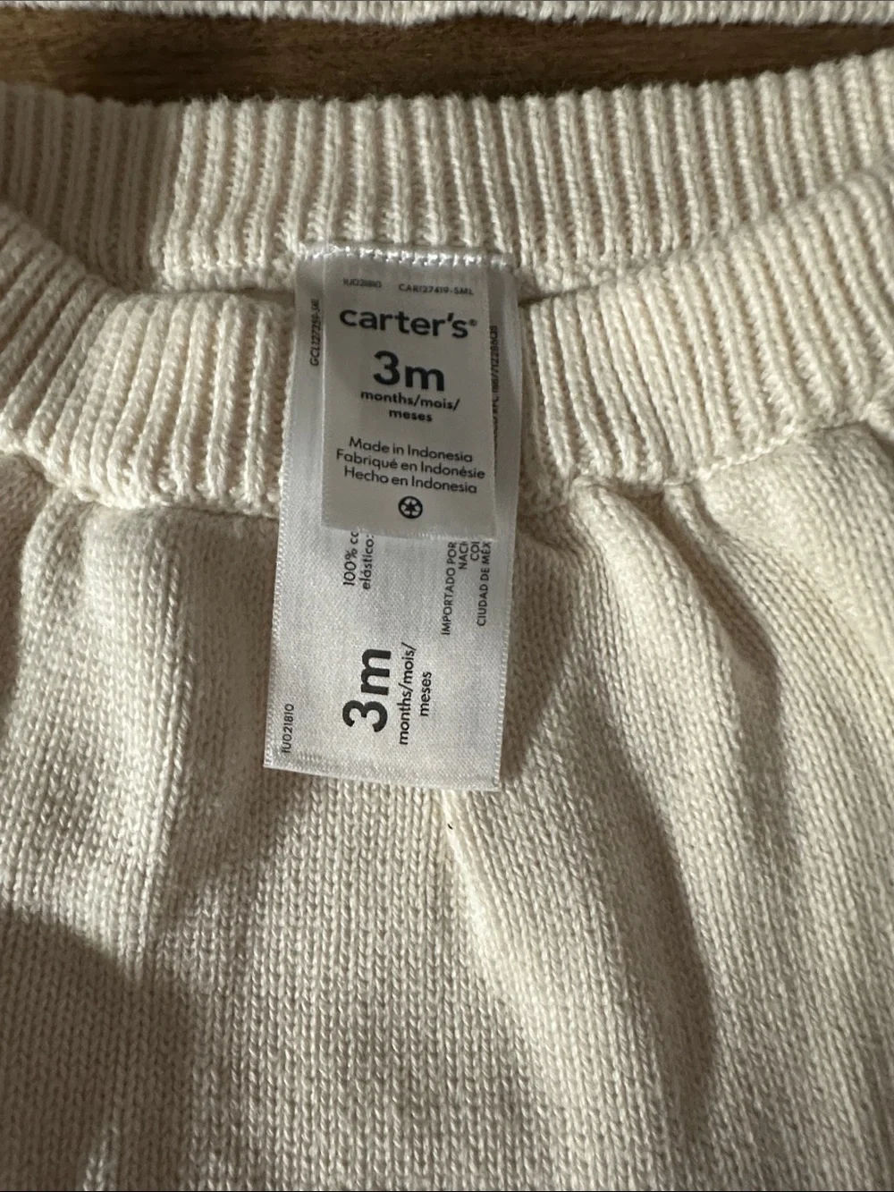 Carters soft cream